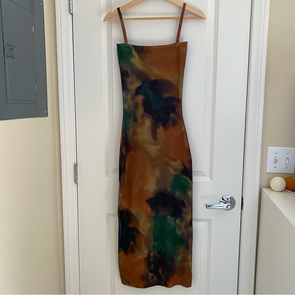 Zara Printed Knit Dress (S)